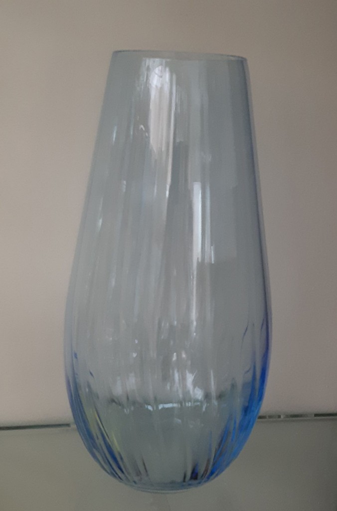 Vaso portafiori in cristallo
